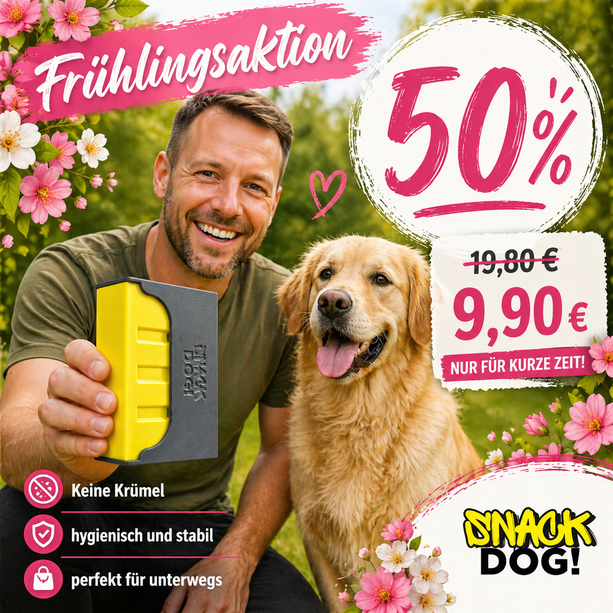 Leckerli-Spender für Hunde